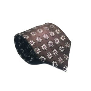 Μεταξωτή γραβάτα με βούλες GR956